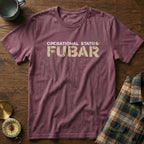 Operational Status: SNAFU T-Shirt in Berry