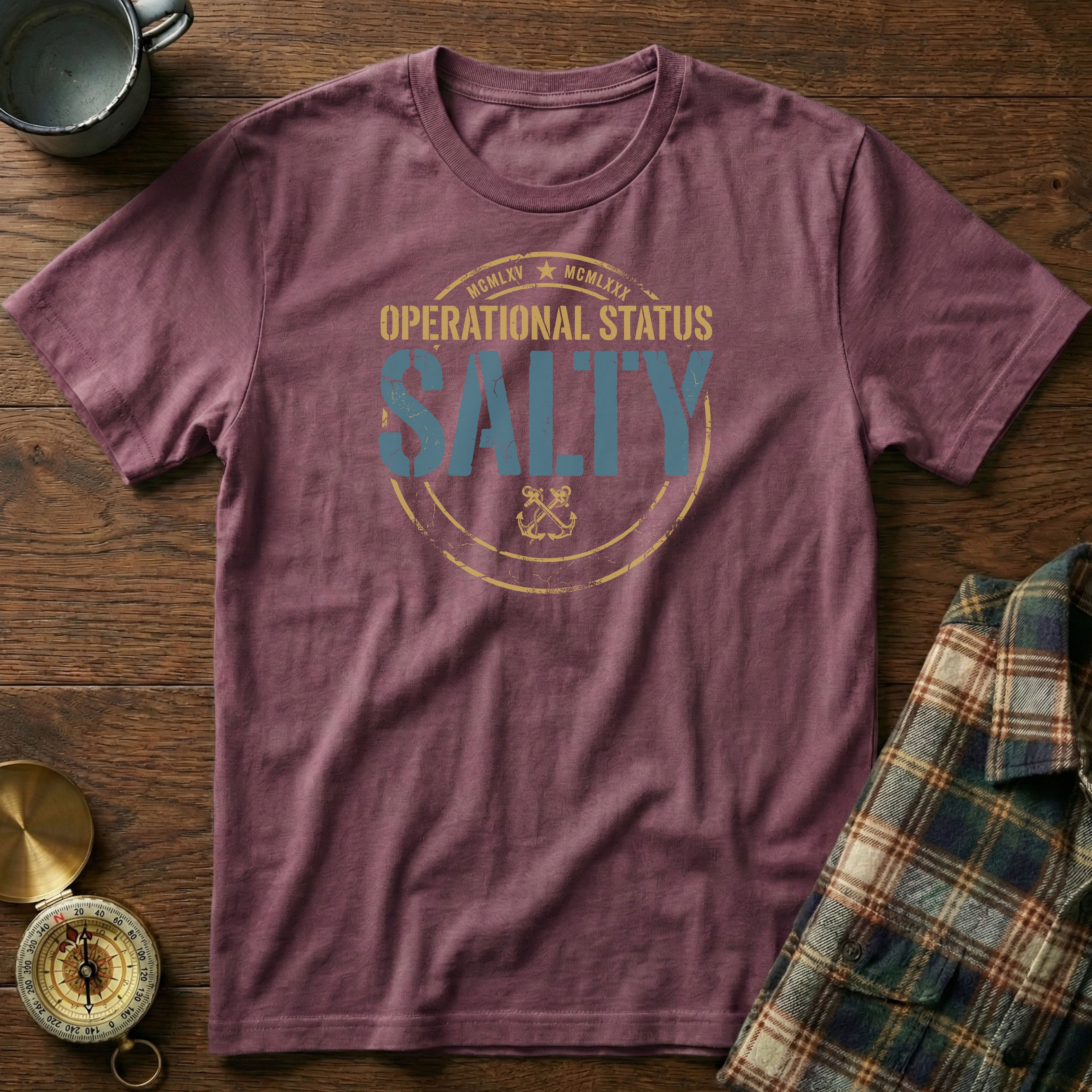 GEN X Operational Status Salty T-shirt in Berry