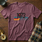 1973 Gen X Raised on Hose Water T-Shirt in Berry