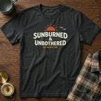Sunburned & Unbothered Graphic T-Shirt in Black