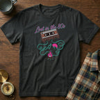 Lost in the 80s Retro Cassette T-Shirt in Black