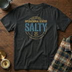 GEN X Operational Status Salty T-shirt in Black
