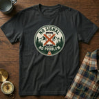 No Signal No Problem T-Shirt in Black