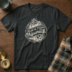 I Run A Tight SHIPwreck T-Shirt in Black