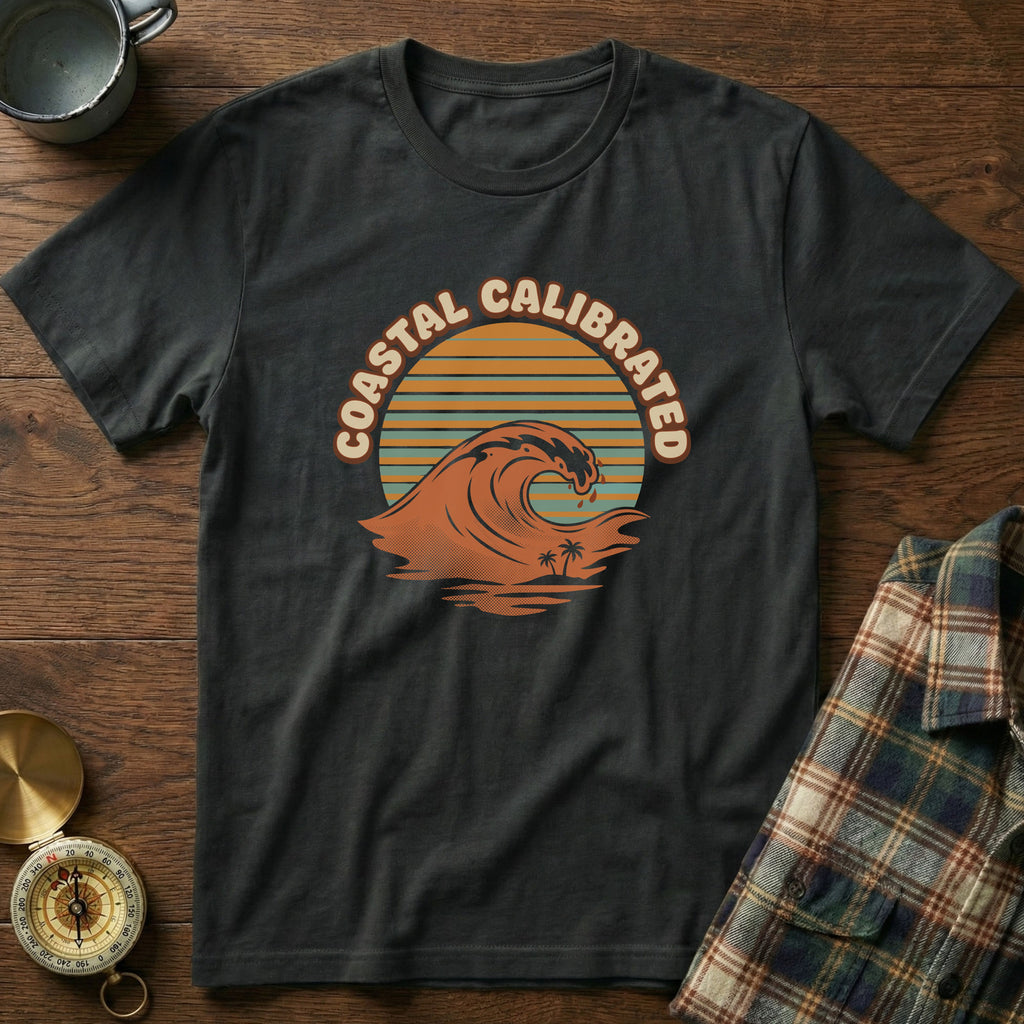 Coastal Calibrated Snarky Local Attitude T-Shirt in Black