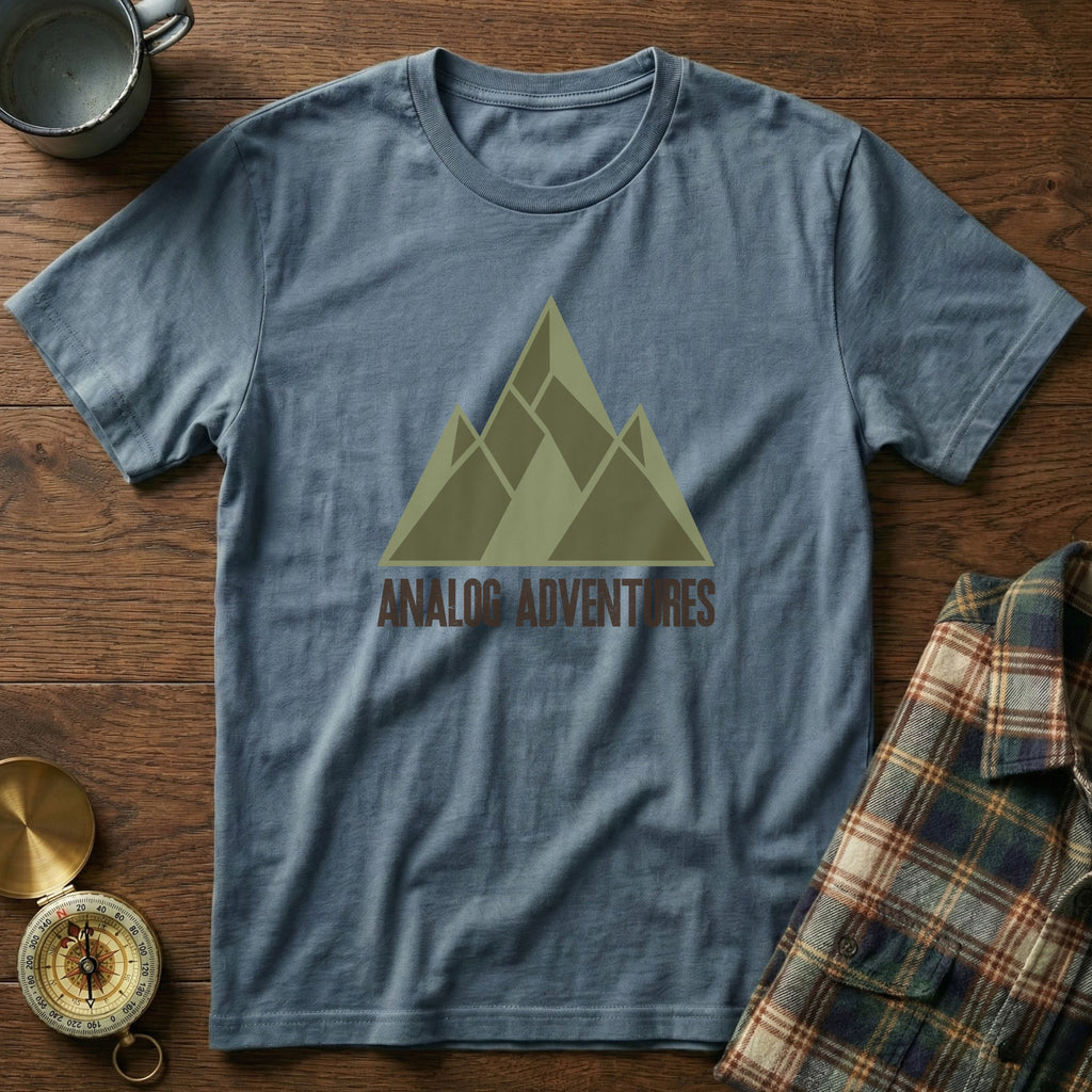 Analog Adventures Retro Geometric T-Shirt