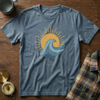 Sun Surf and Waves Graphic T-Shirt