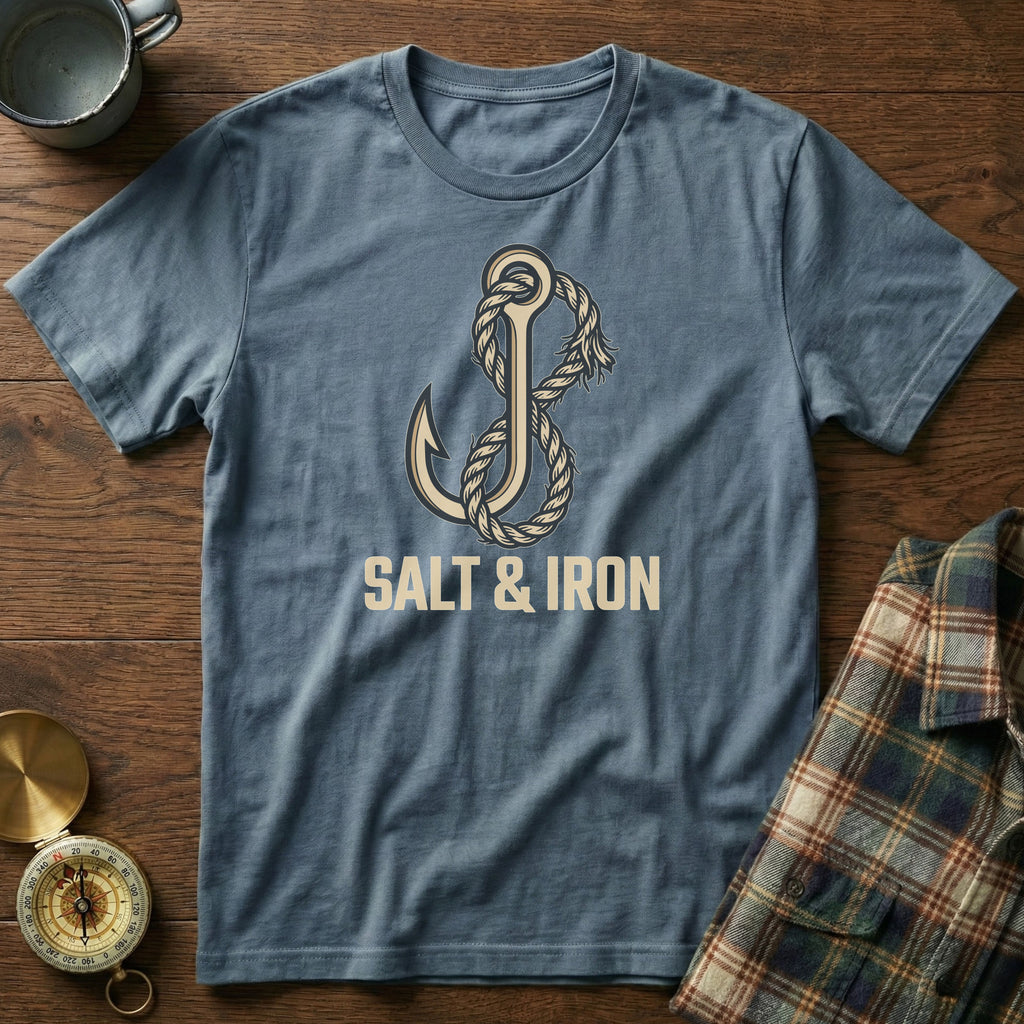Salt and Iron Anchor Rope T-shirt