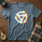 45 Vinyl Adapter Glitch T-Shirt