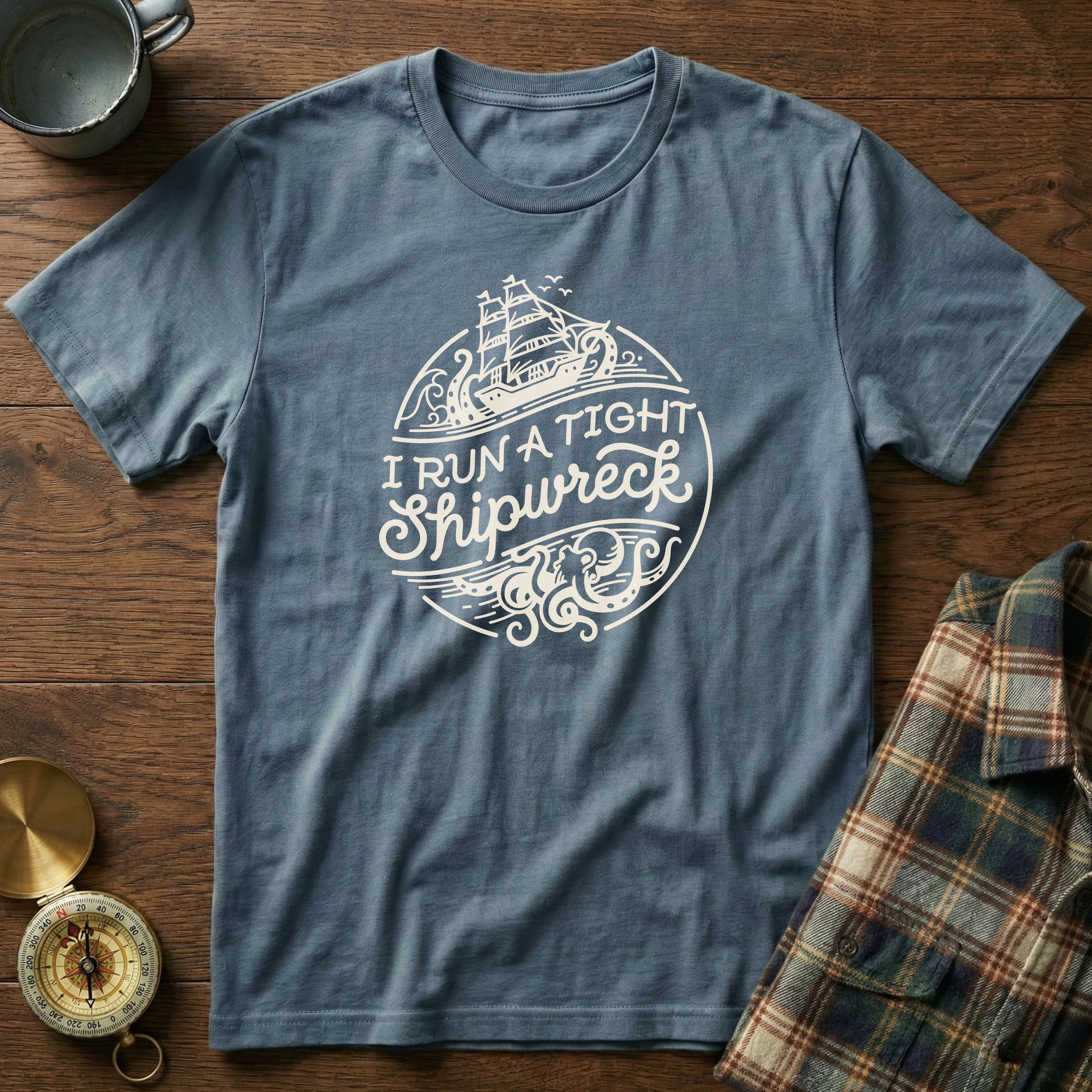 I Run A Tight SHIPwreck T-Shirt