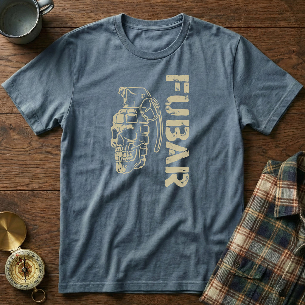 FUBAR Skull Grenade T-Shirt