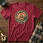 Off The Grid T-Shirt in Crimson