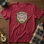 The Campfire Social T-Shirt in Crimson