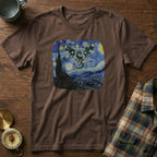 Dragon in Starry Night Van Gogh T-Shirt