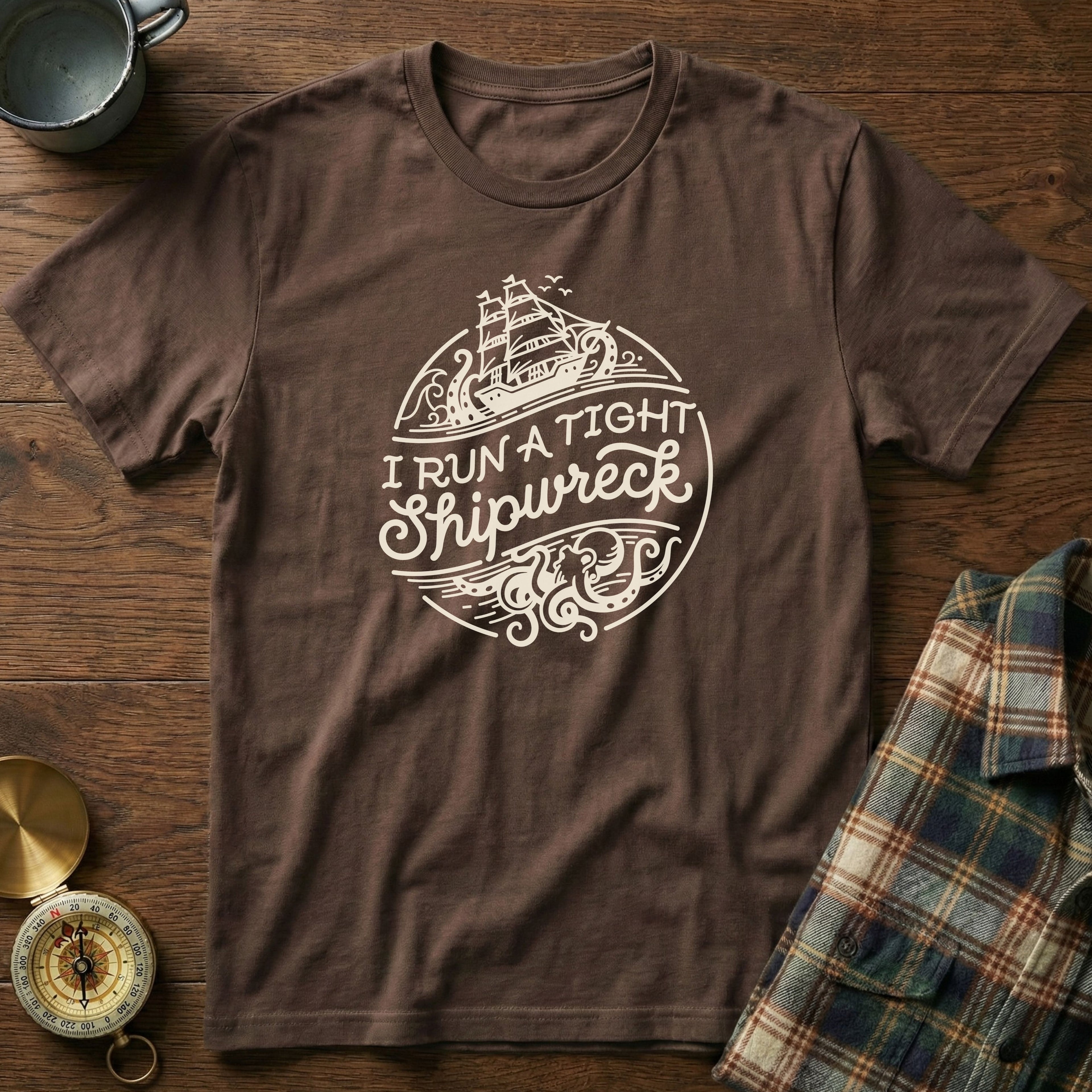 I Run A Tight SHIPwreck T-Shirt