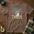 Local Trash Seagull Beach Humor T-shirt