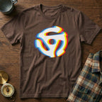 45 Vinyl Adapter Glitch T-Shirt
