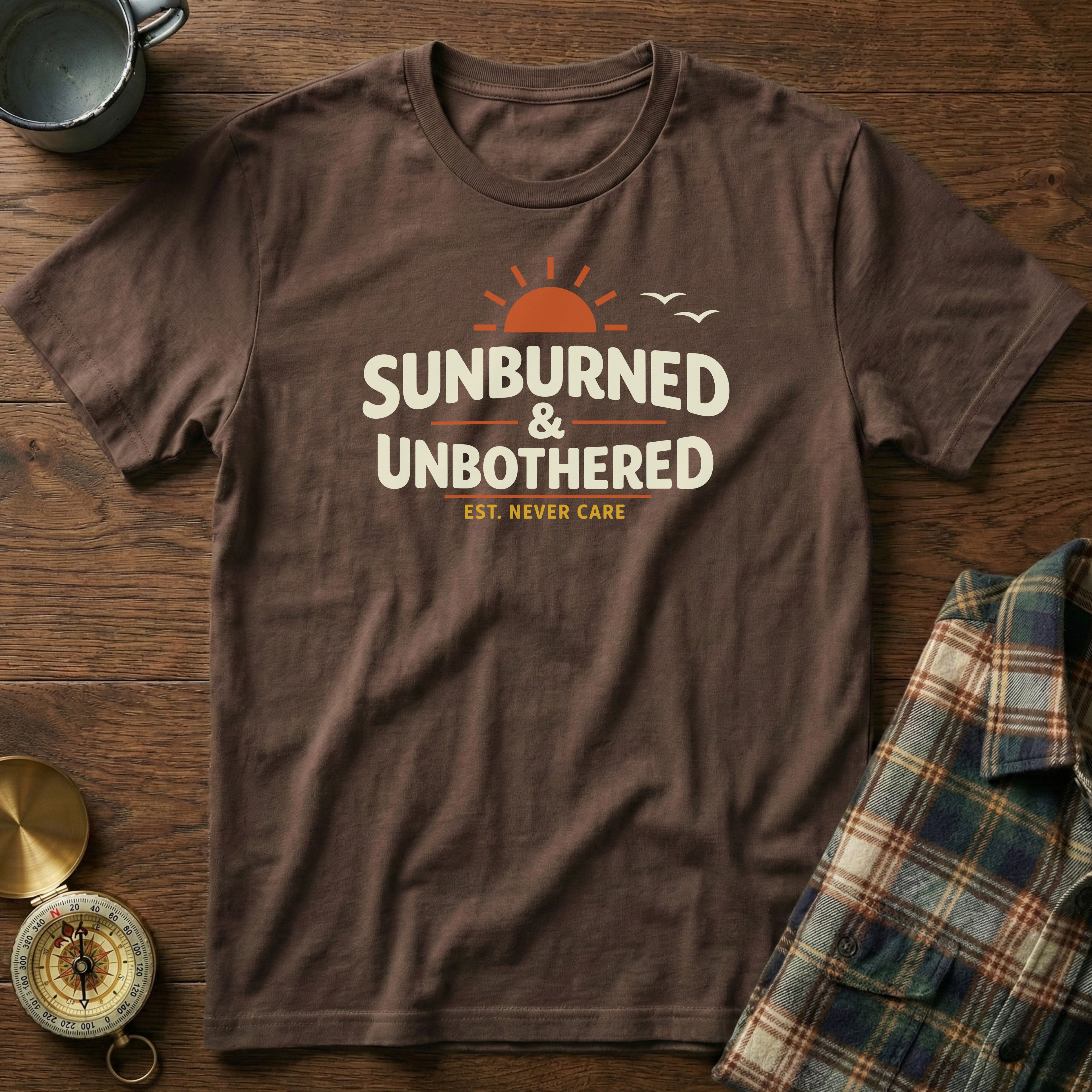 Sunburned & Unbothered Graphic T-Shirt