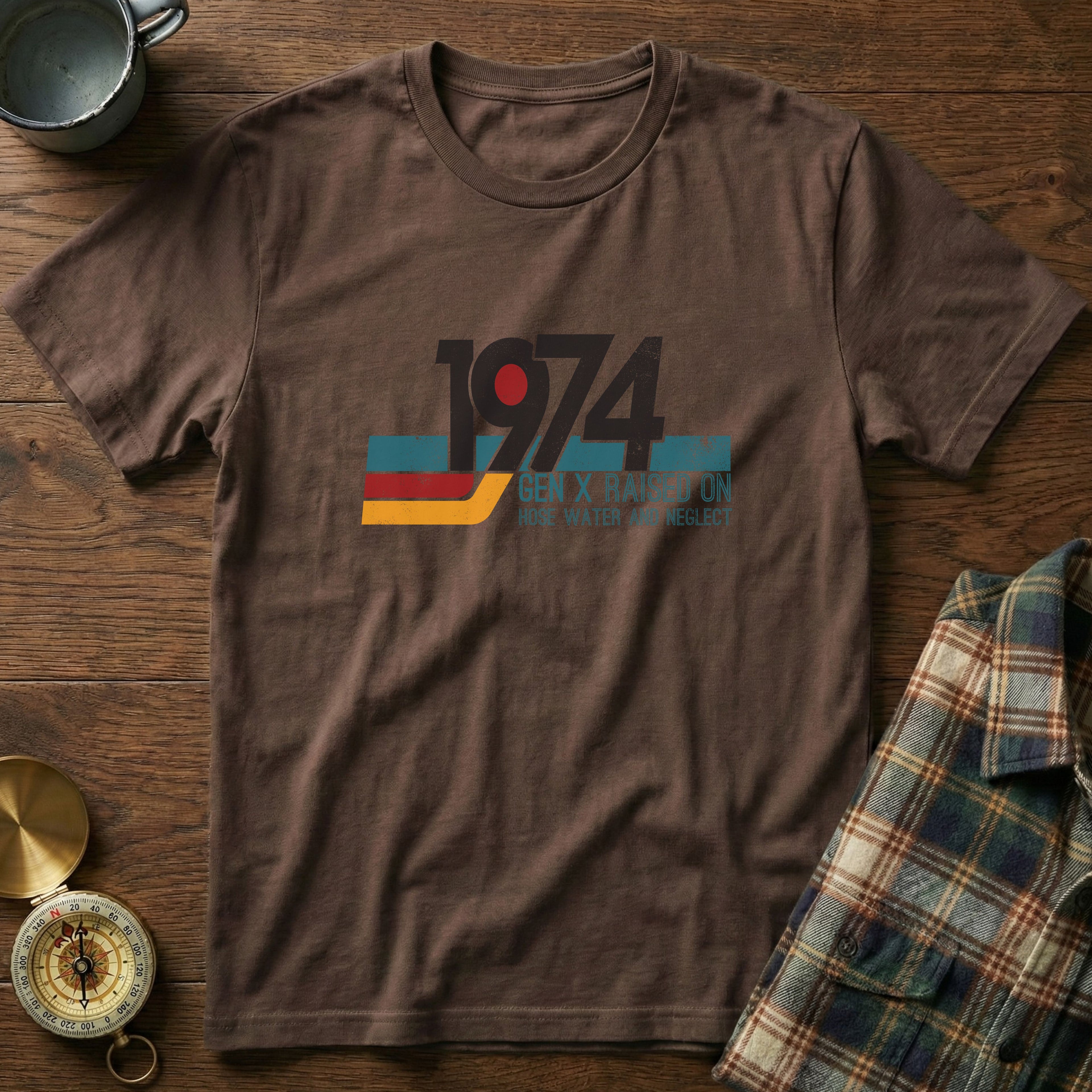 1974 Gen X Raised on Hose Water T-Shirt