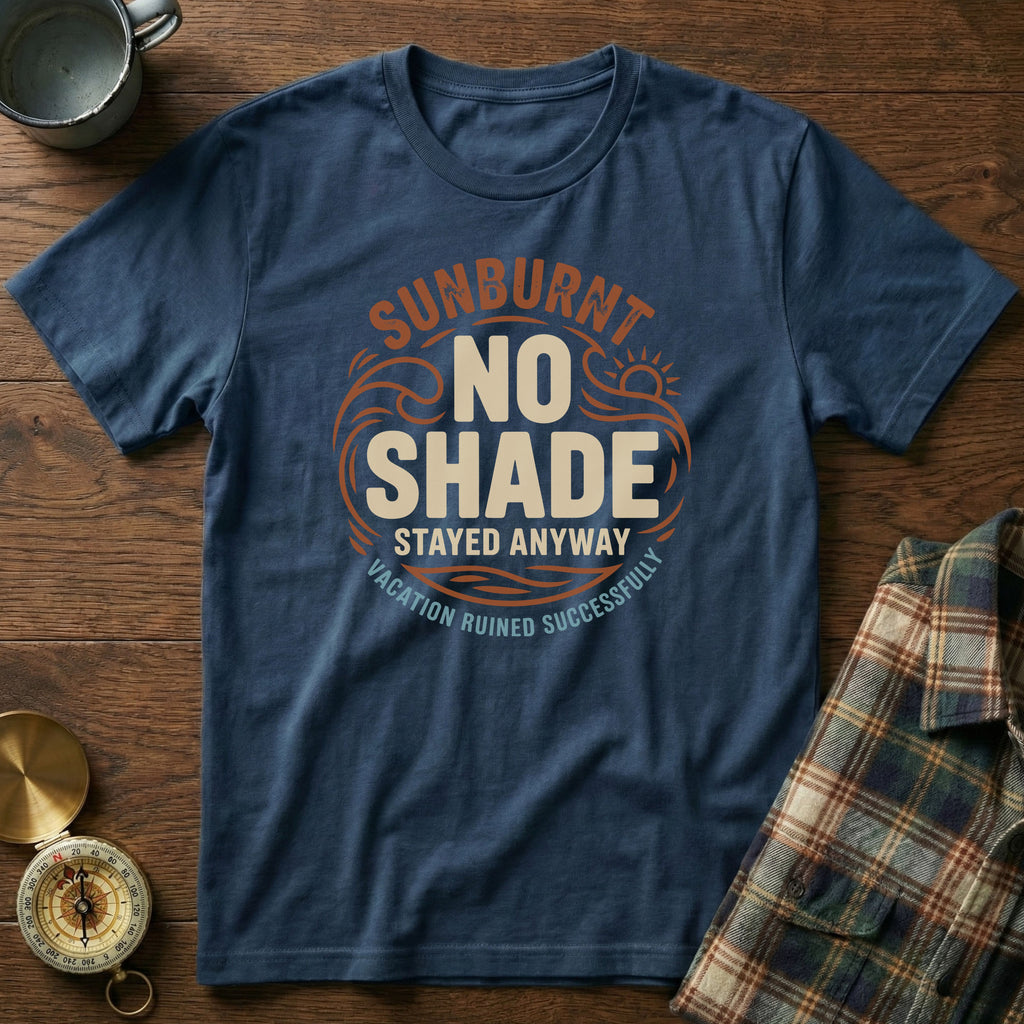 Sun Lover No Shade Stayed Anyway T-shirt