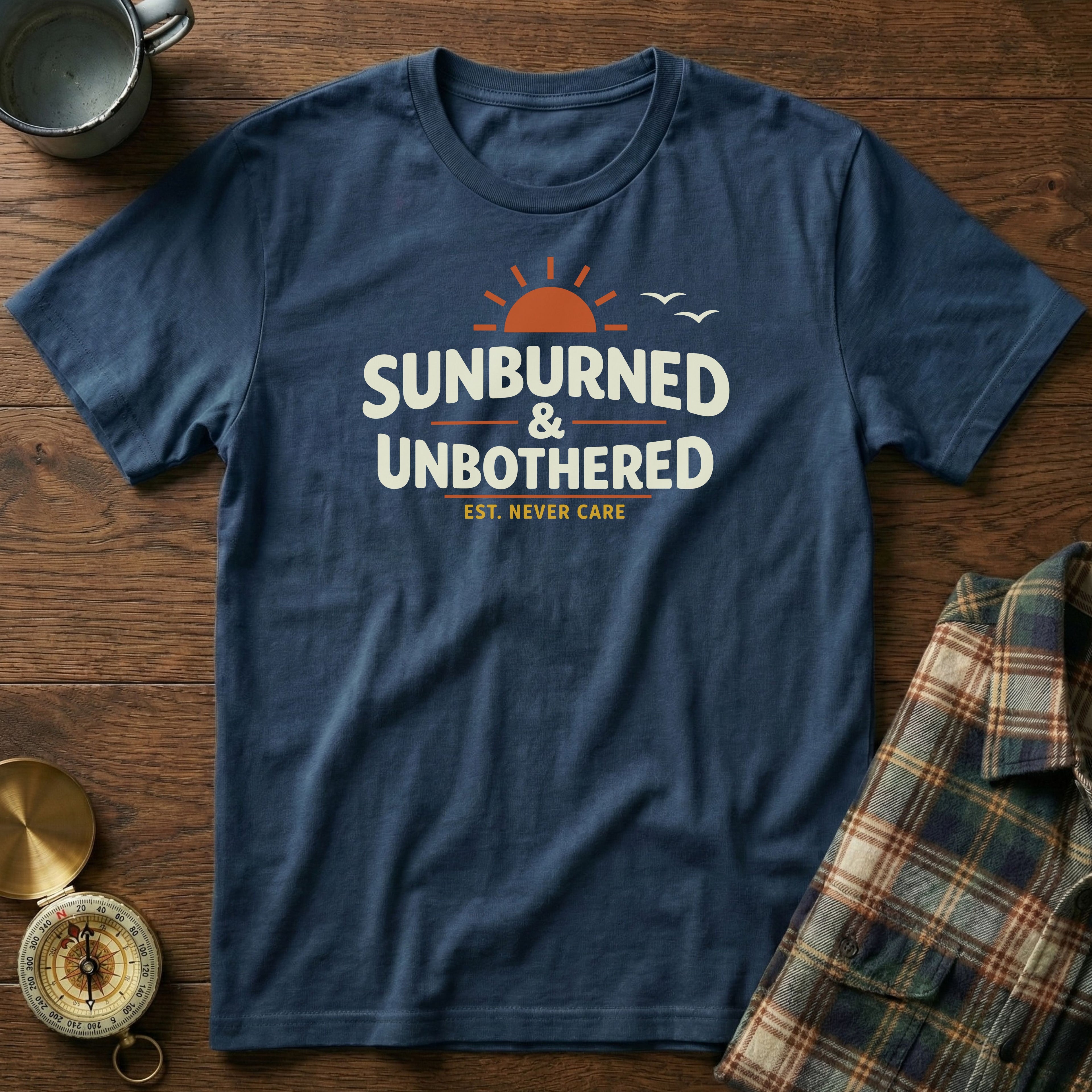 Sunburned & Unbothered Graphic T-Shirt