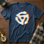 45 Vinyl Adapter Glitch T-Shirt