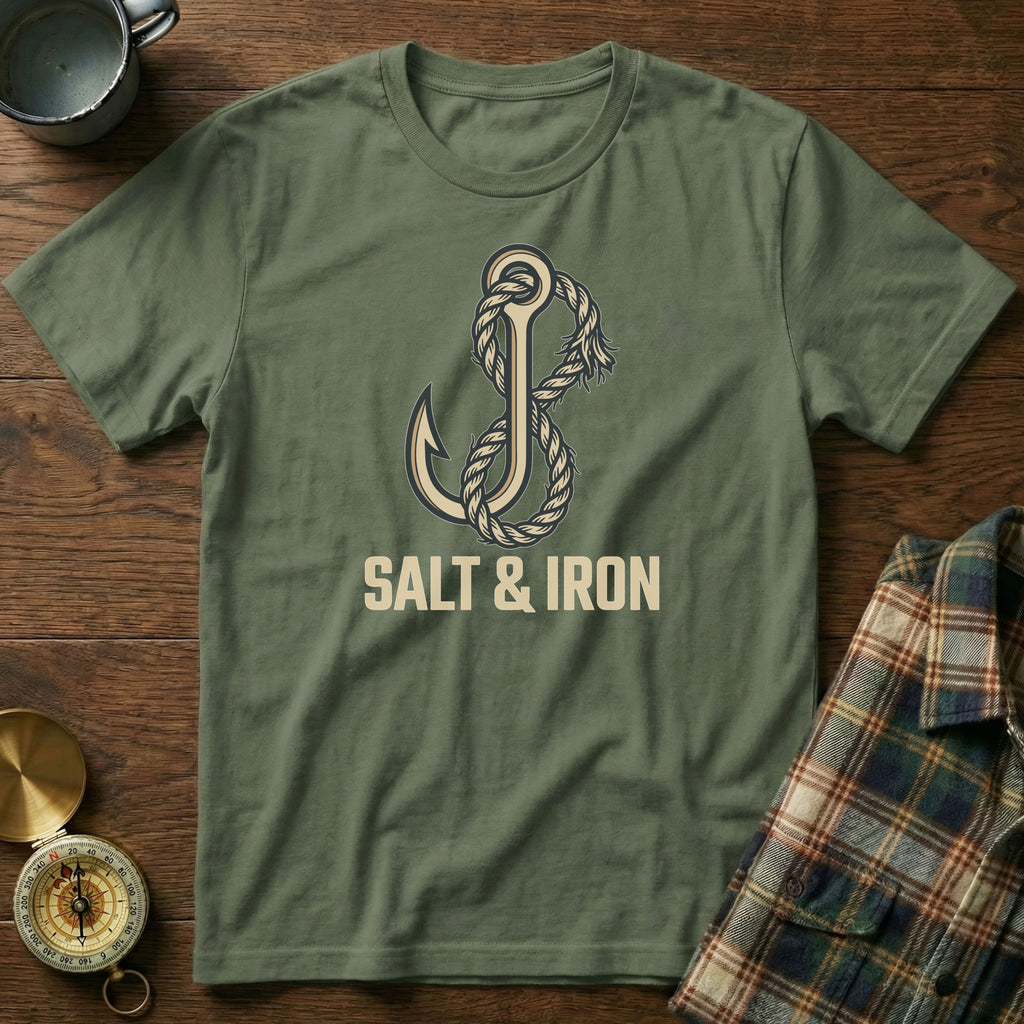 Salt and Iron Anchor Rope T-shirt