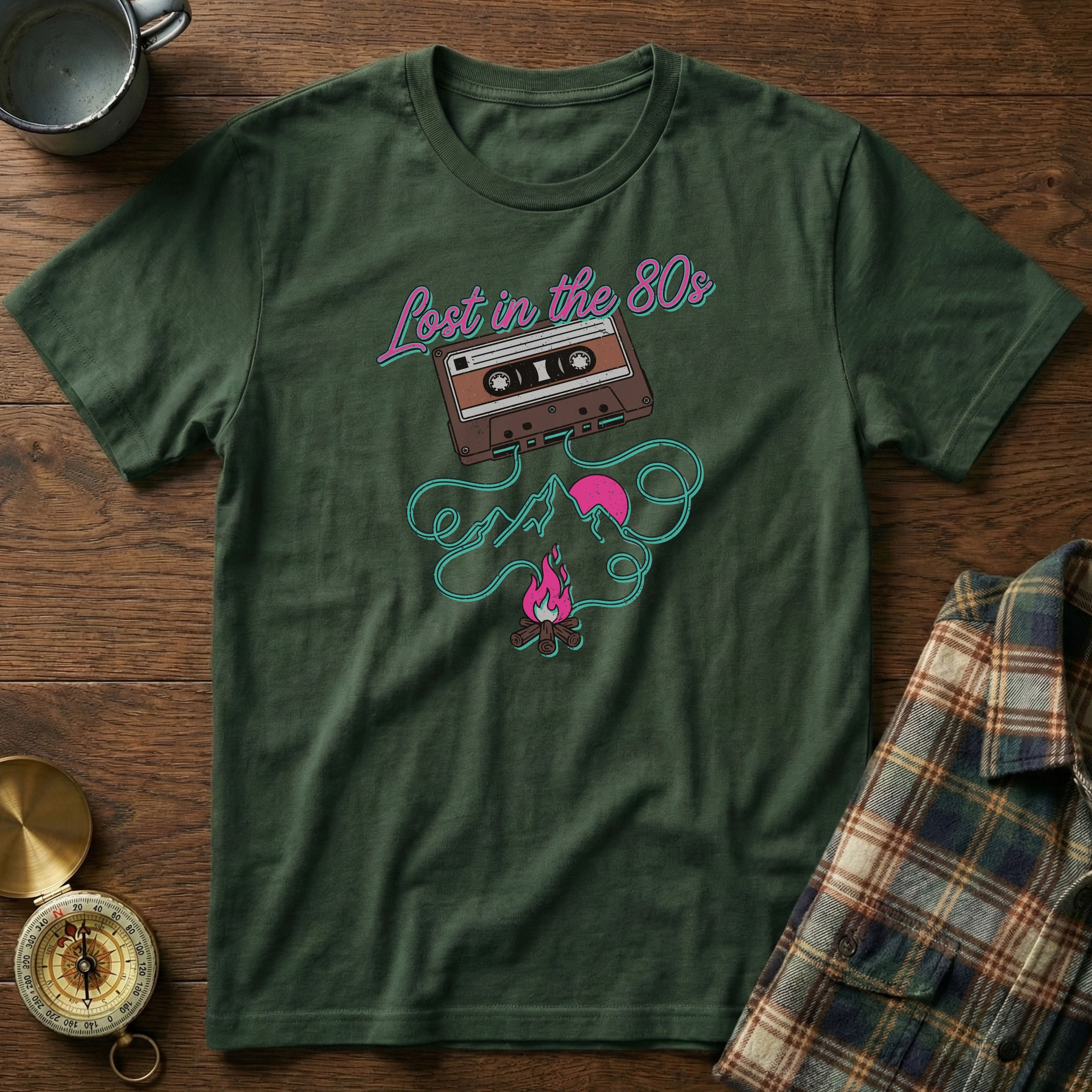 Lost in the 80s Retro Cassette T-Shirt