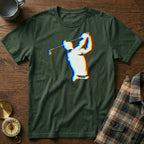 EDM Glitch Golf T-Shirt