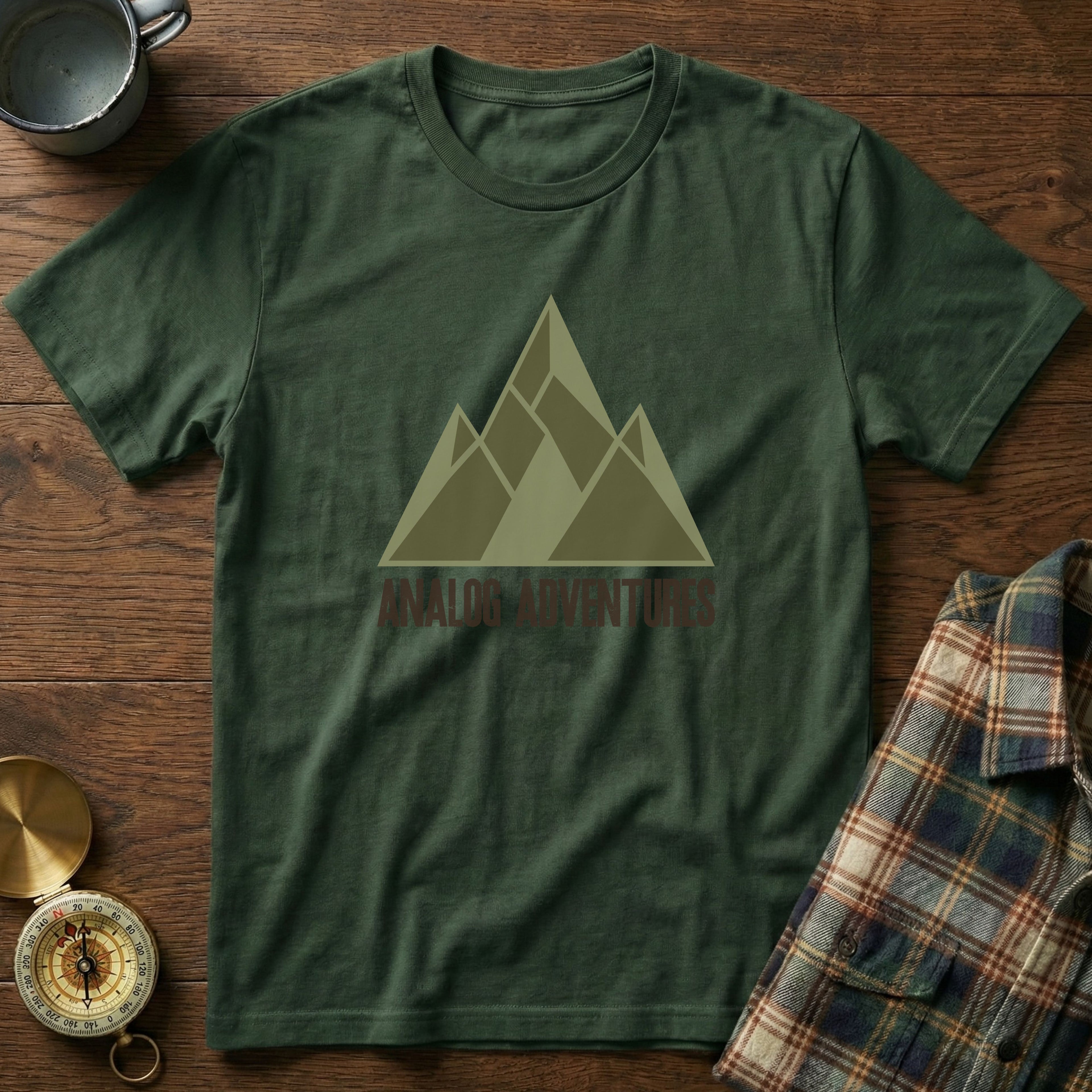 Analog Adventures Retro Geometric T-Shirt