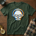 Rave DJ Skull T-Shirt