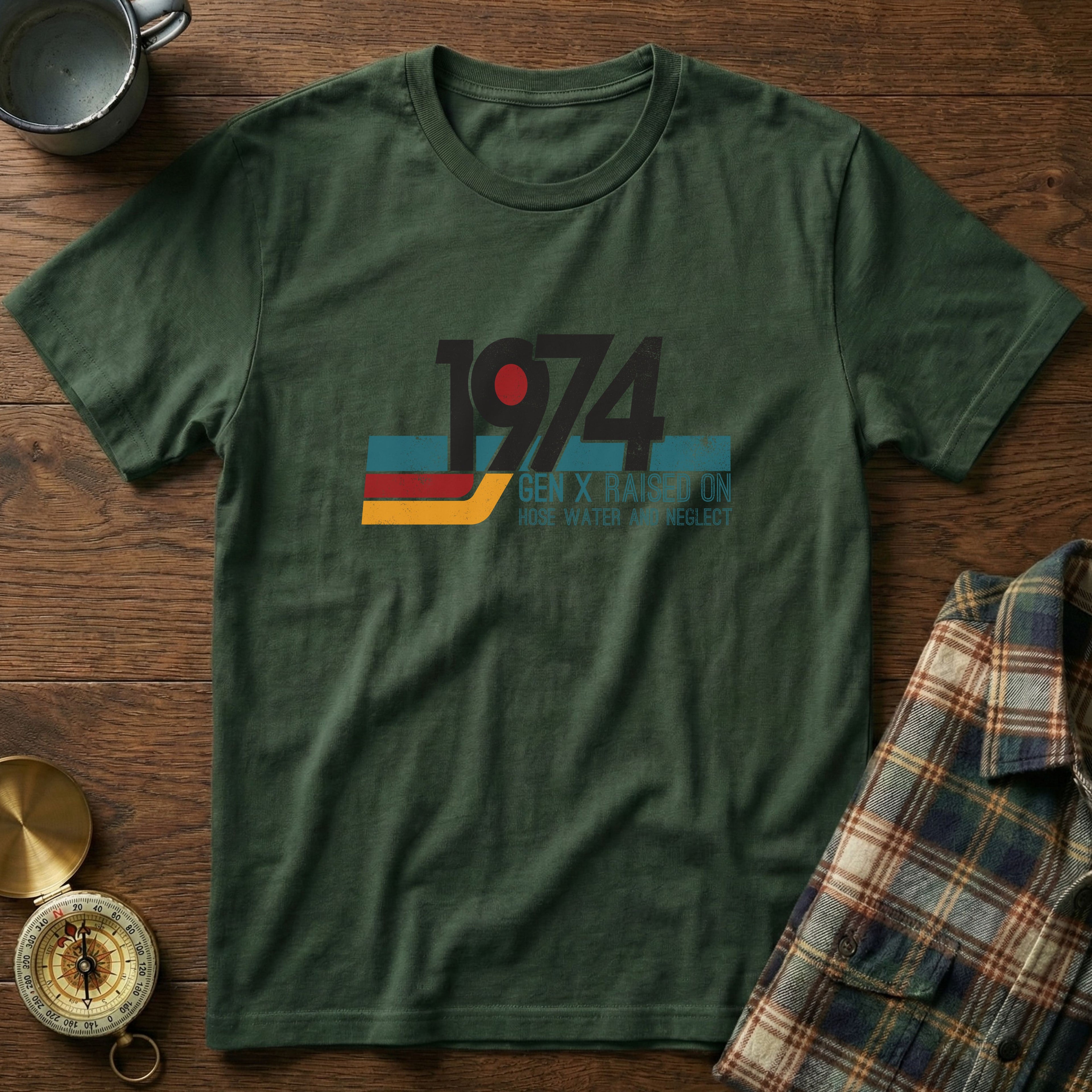 1974 Gen X Raised on Hose Water T-Shirt