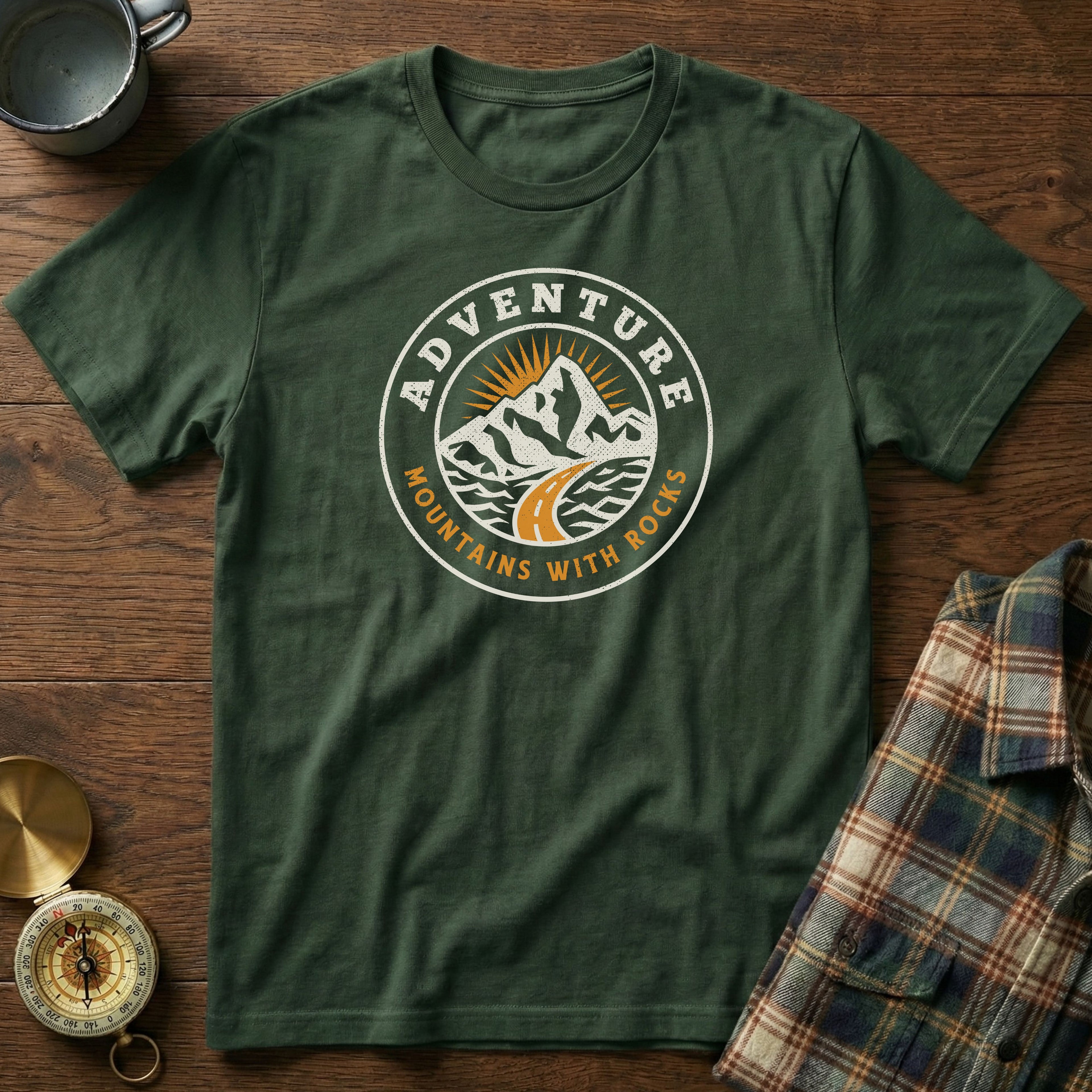 Distant Peaks Adventure Badge T-Shirt
