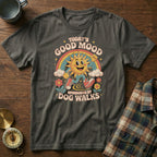 Today's Good Mood Sponsored by Dog Walks T-Shirt in Pepper