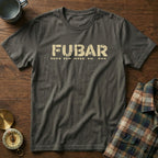 FUBAR Morse Code T-Shirt in Pepper