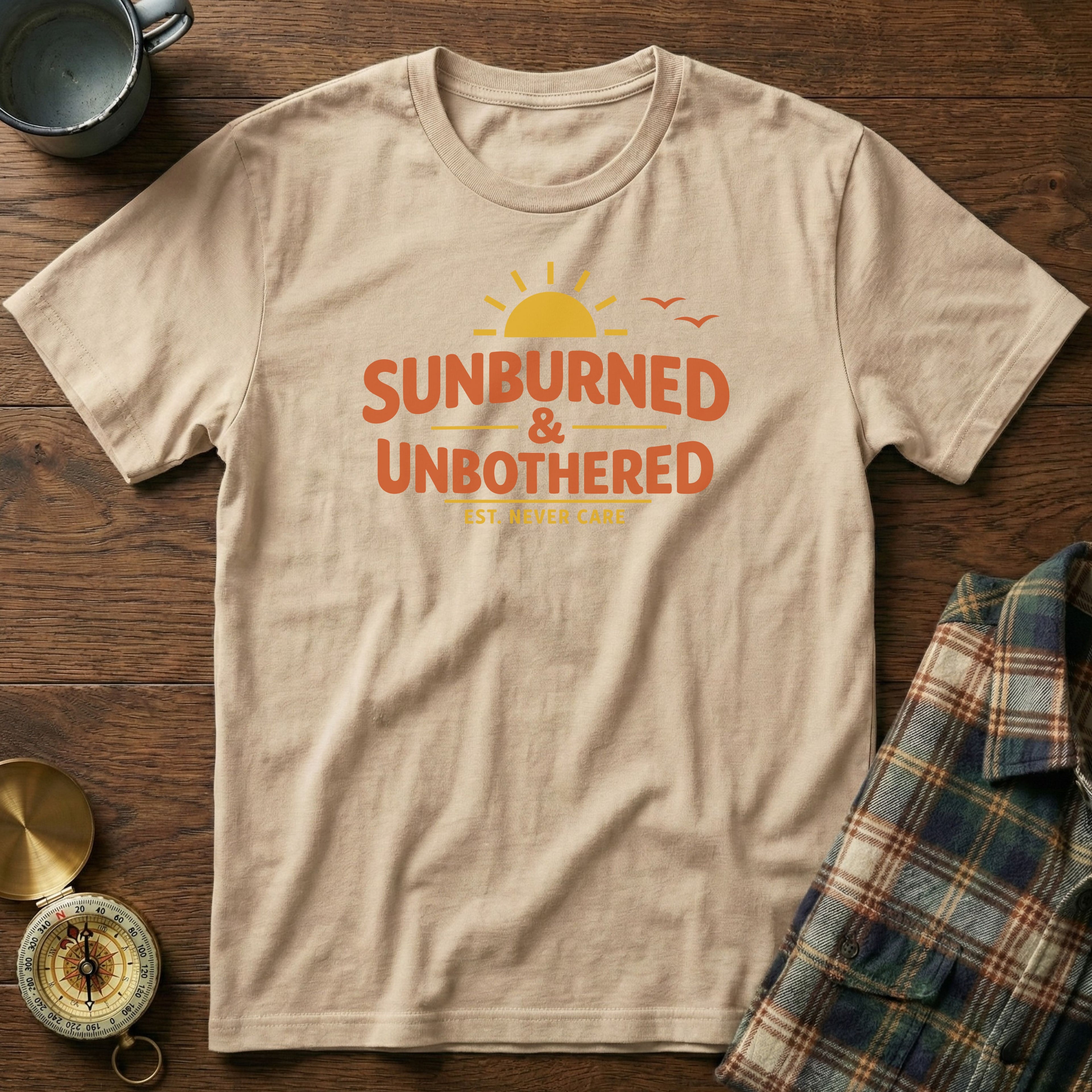 Sunburned & Unbothered Graphic T-Shirt