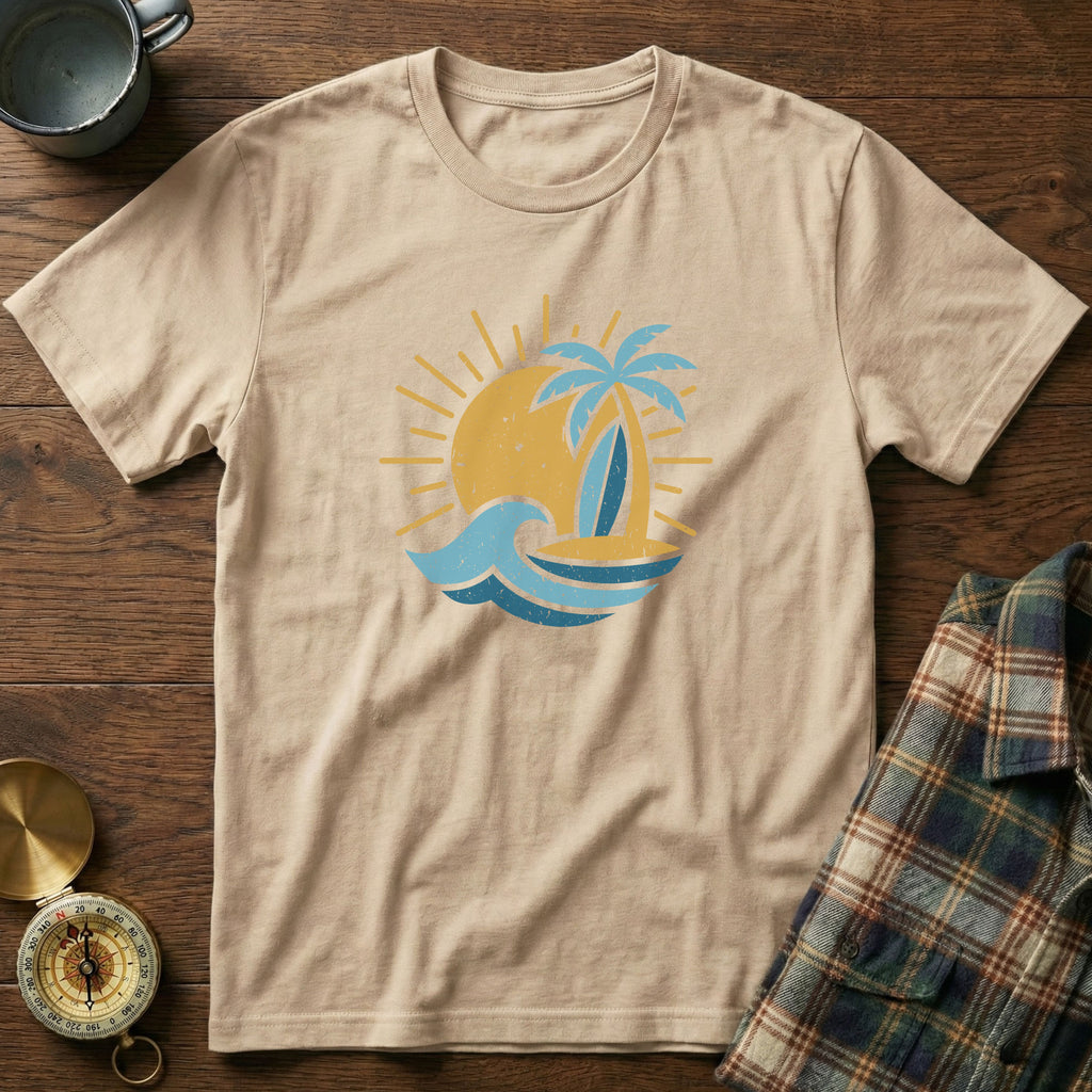 Vintage Island Sun Surf T-Shirt