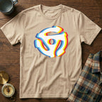 45 Vinyl Adapter Glitch T-Shirt