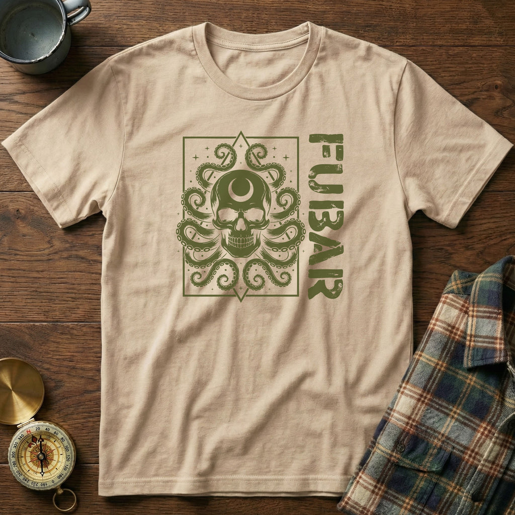 FUBAR Octopus Skull T-Shirt