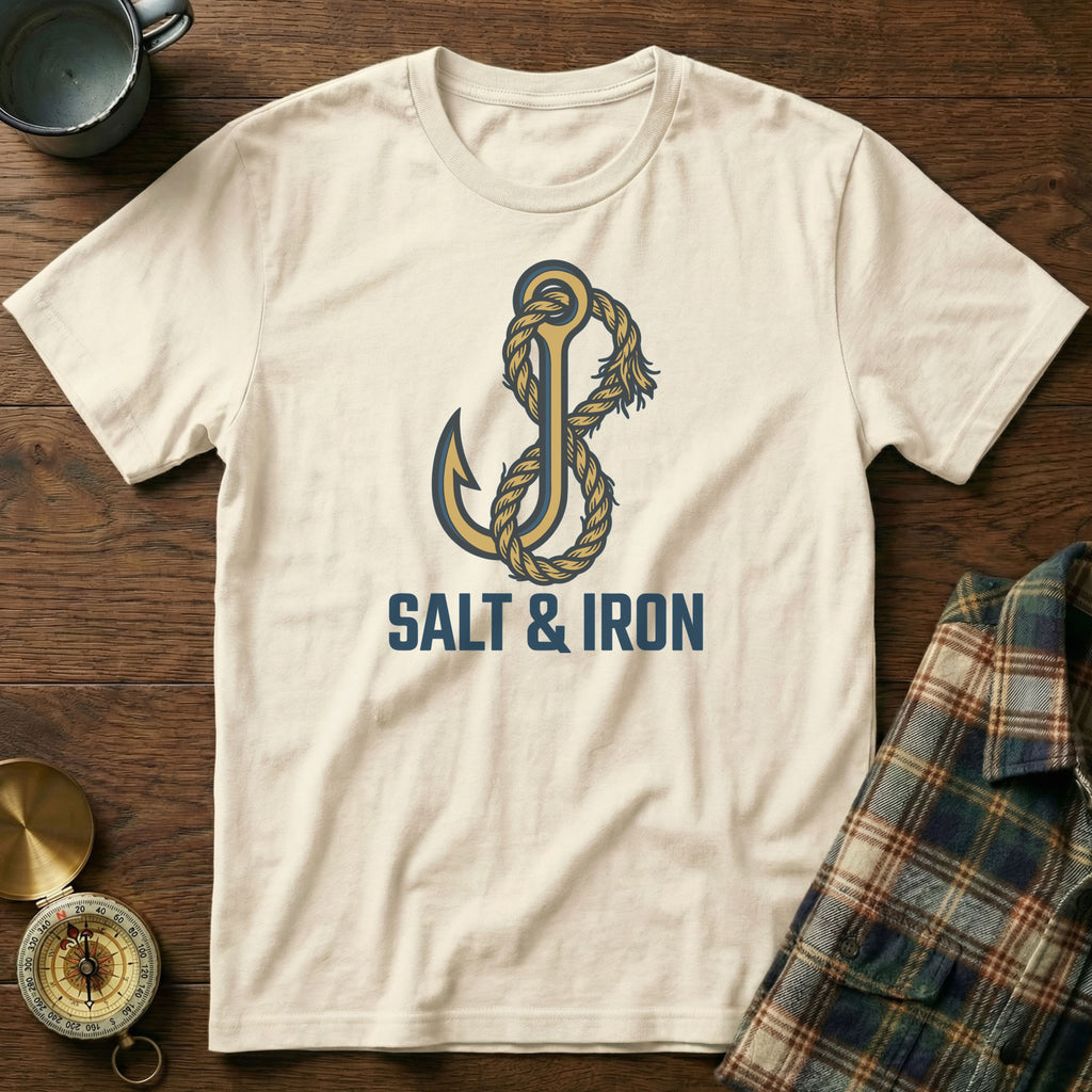 Salt and Iron Anchor Rope T-shirt