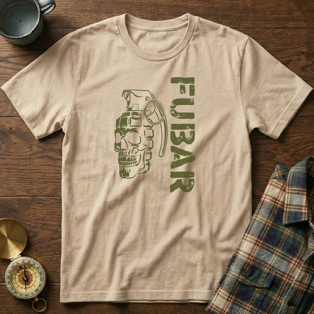 FUBAR Skull Grenade T-Shirt