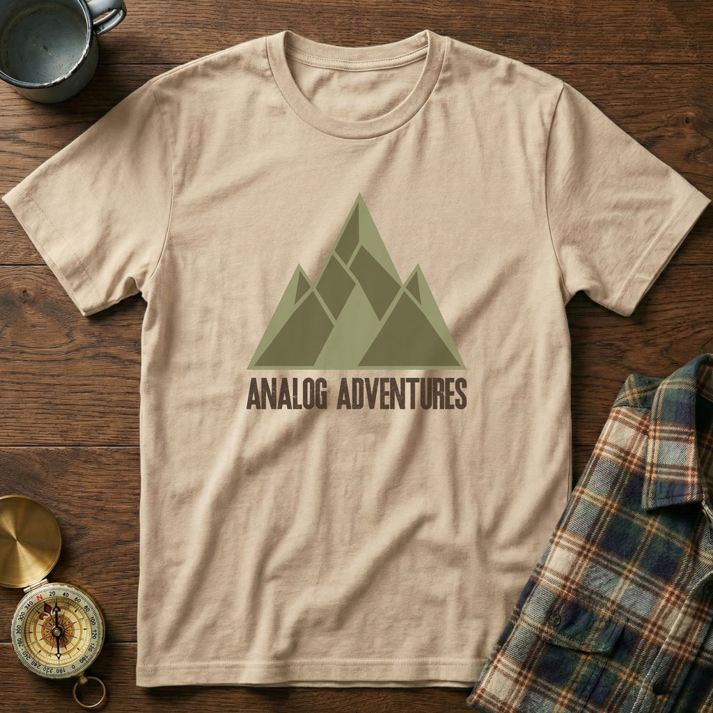 Analog Adventures Retro Geometric T-Shirt