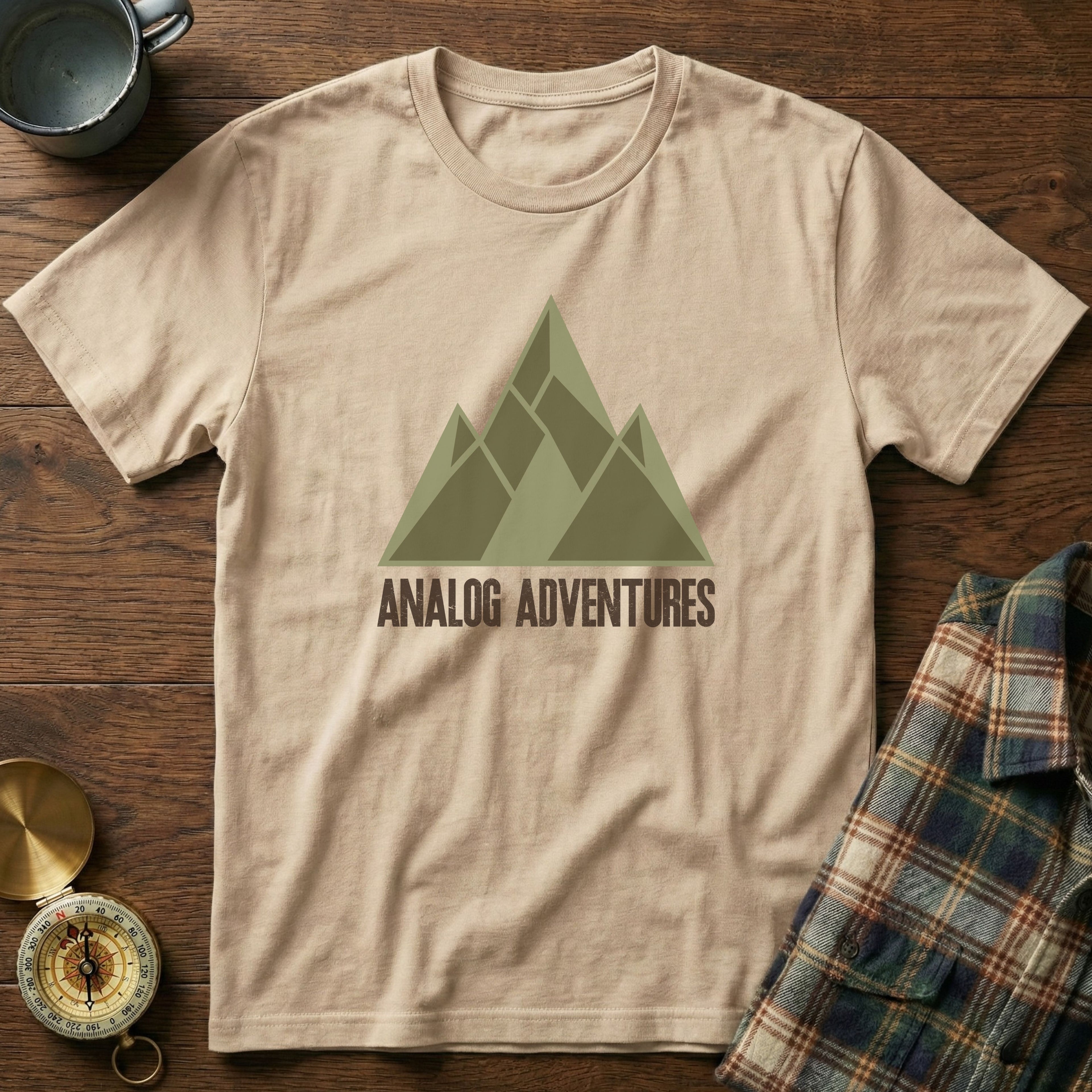 Analog Adventures Retro Geometric T-Shirt