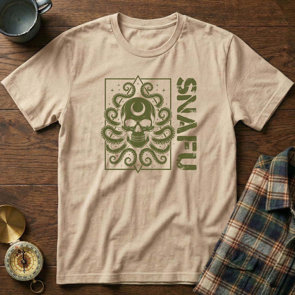 SNAFU Octopus Skull T-Shirt