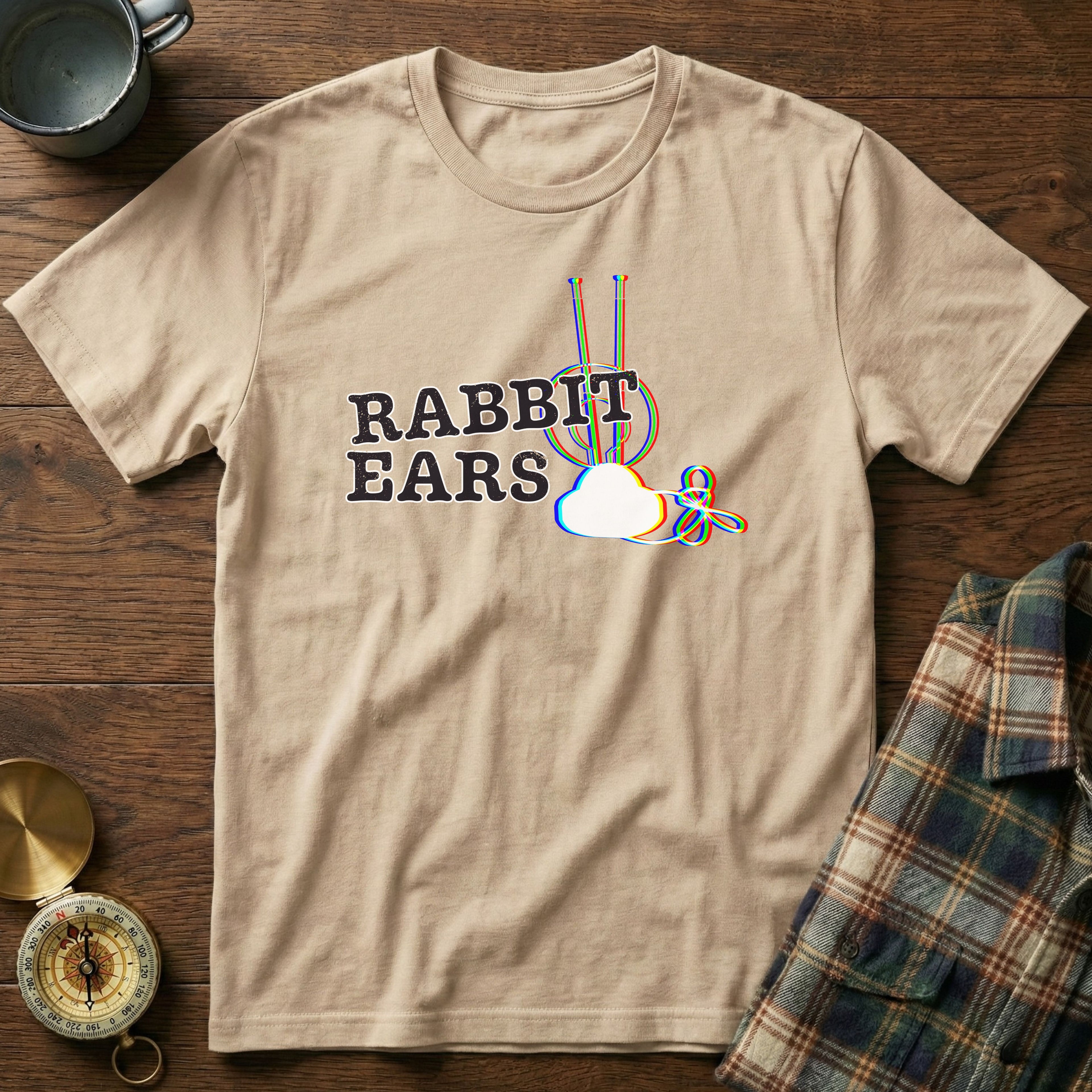 RABBIT EARS Glitch EDM T-Shirt