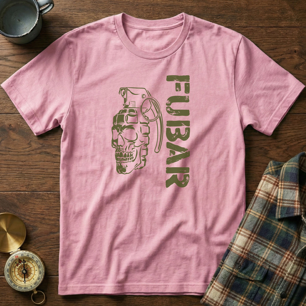 FUBAR Skull Grenade T-Shirt