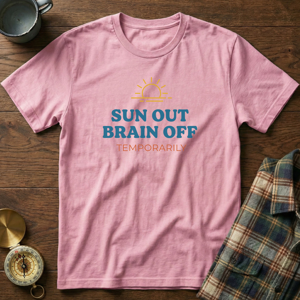 Coastal Escape Sun Out Brain Off T-Shirt