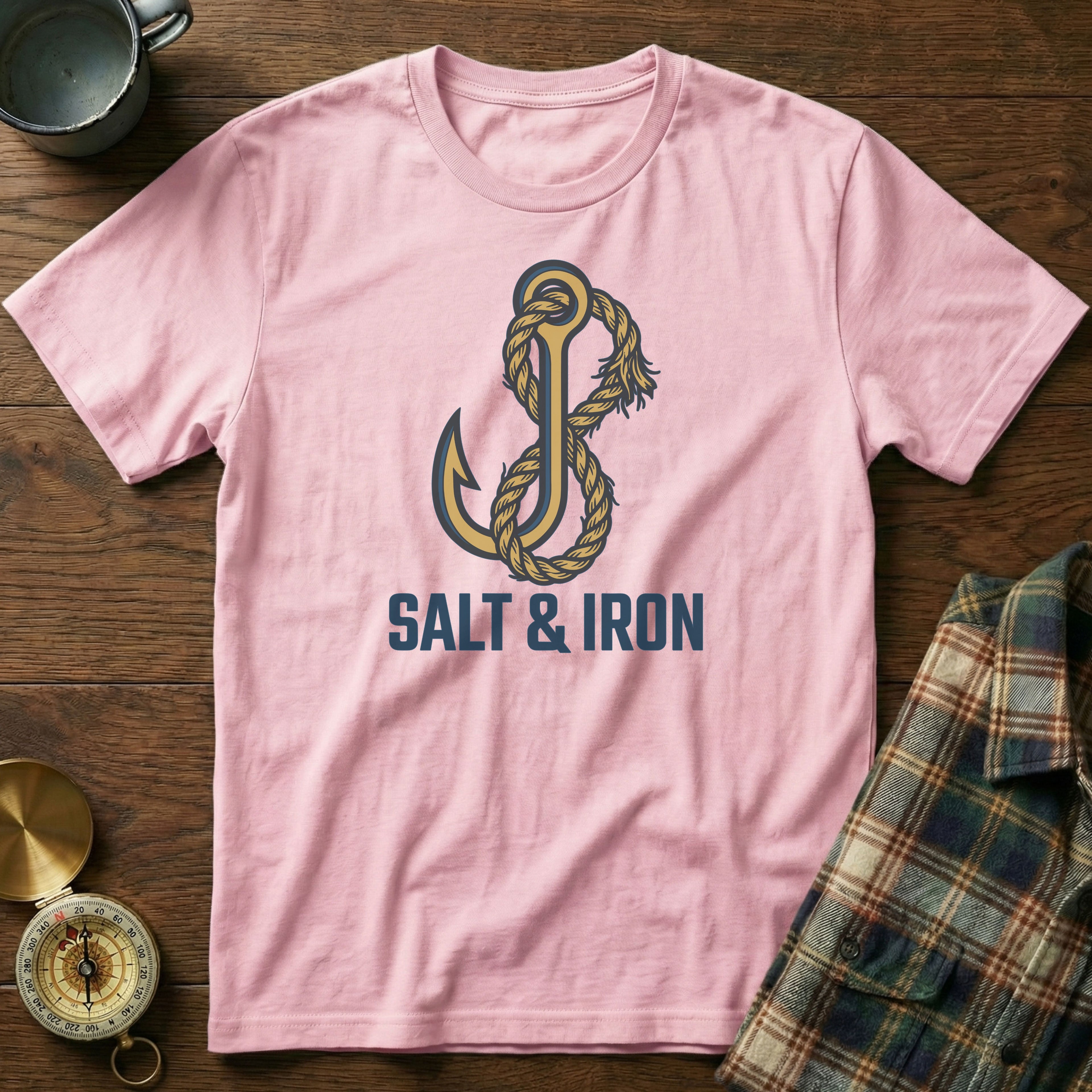 Salt and Iron Anchor Rope T-shirt