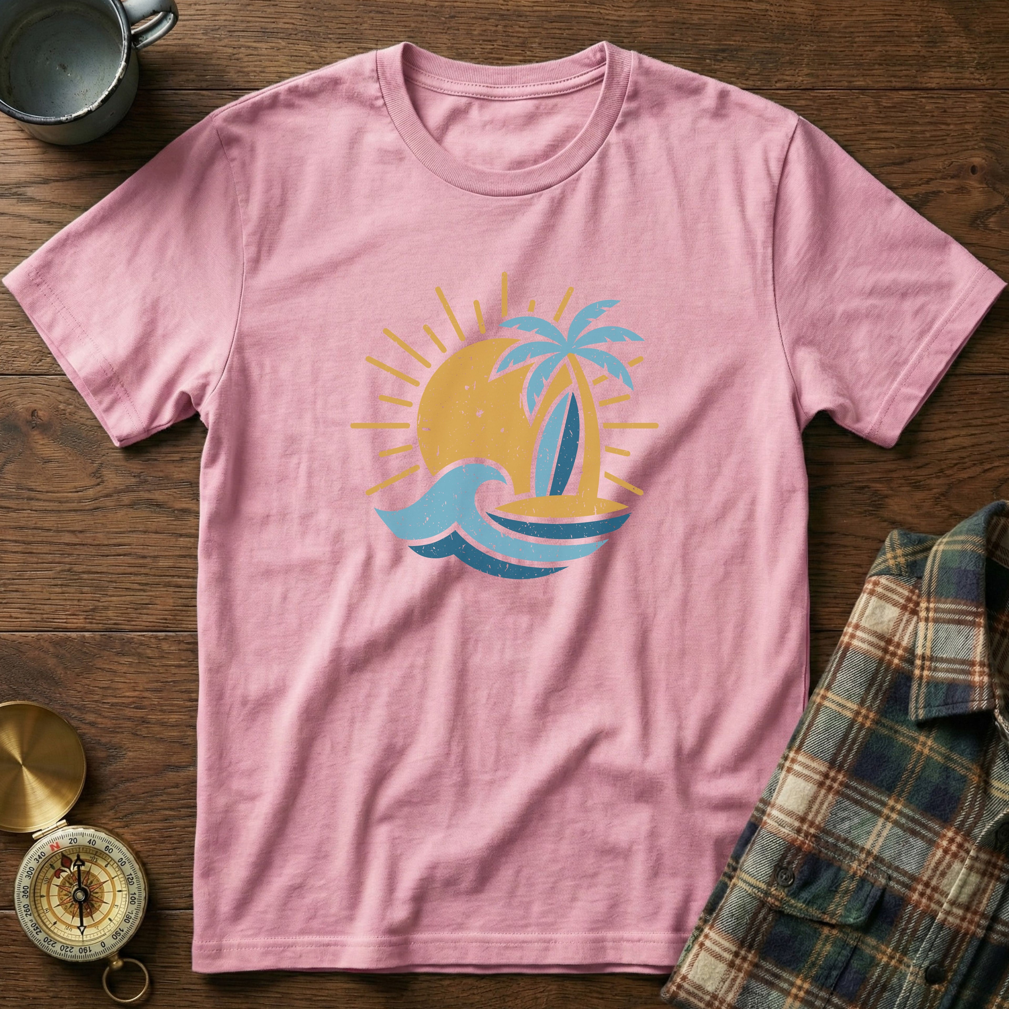 Vintage Island Sun Surf T-Shirt