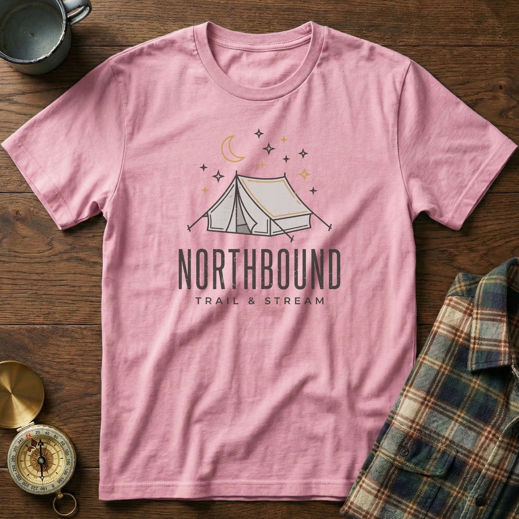 Trail and Stream Graphic Tent T-Shirt